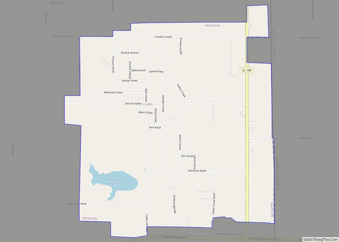 Map of North City village