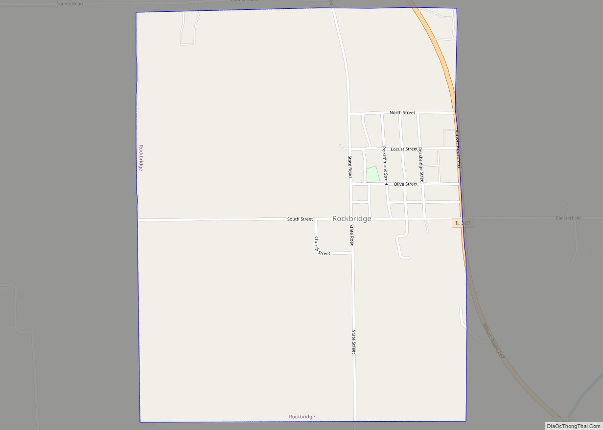Map of Rockbridge village