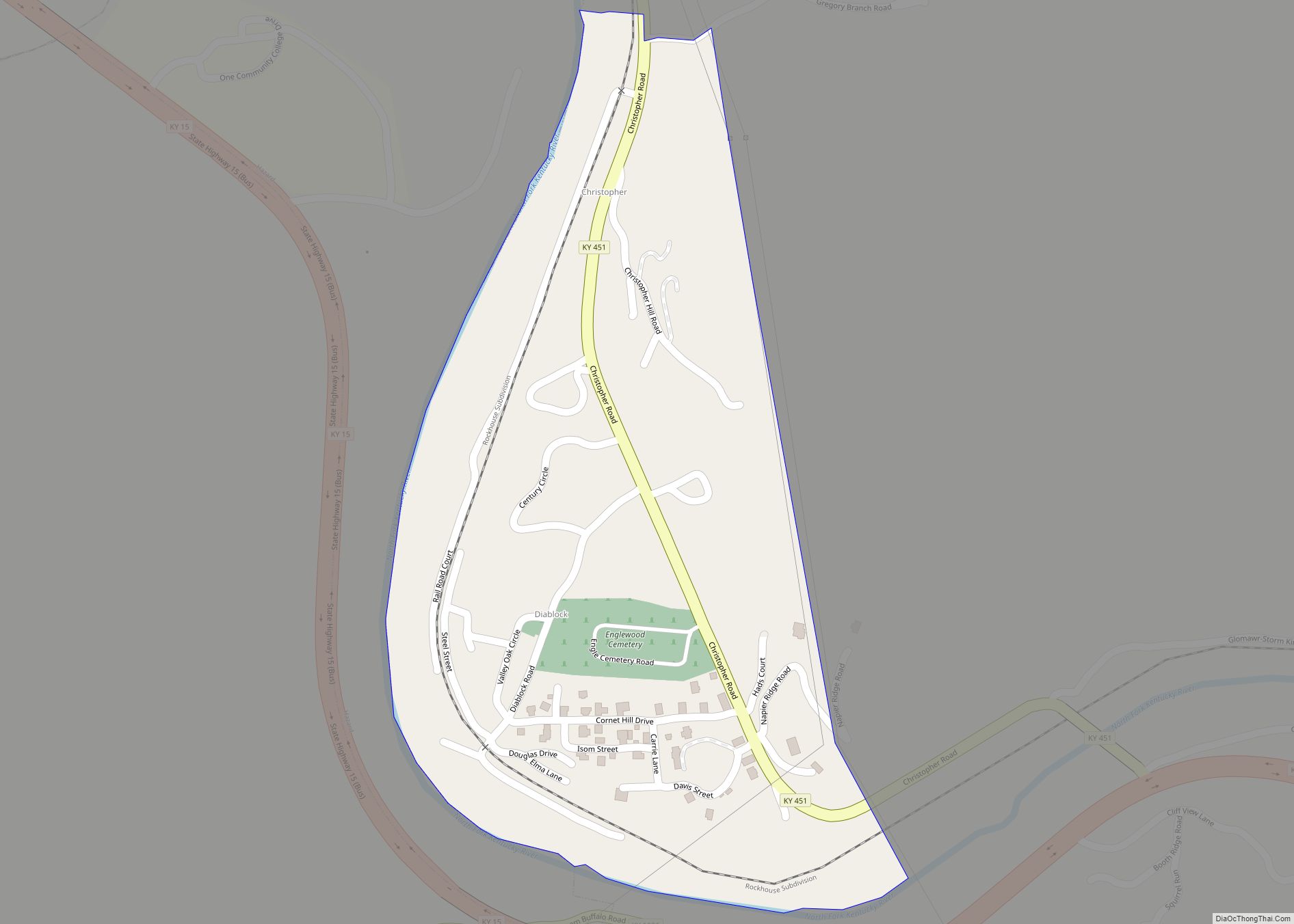 Map of Diablock CDP