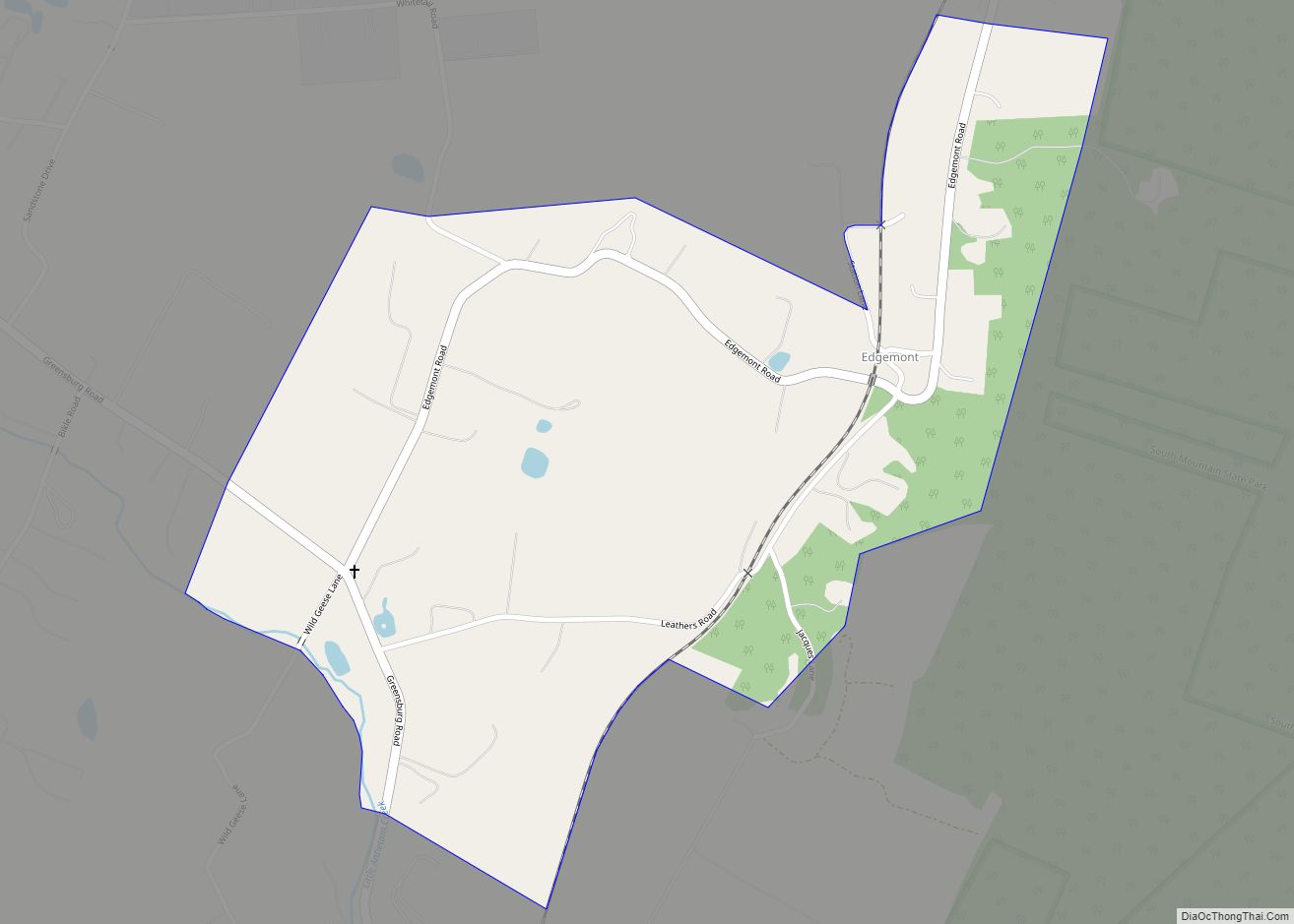 Map of Edgemont CDP