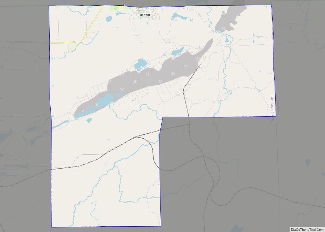 Map of Babbitt city - Thong Thai Real