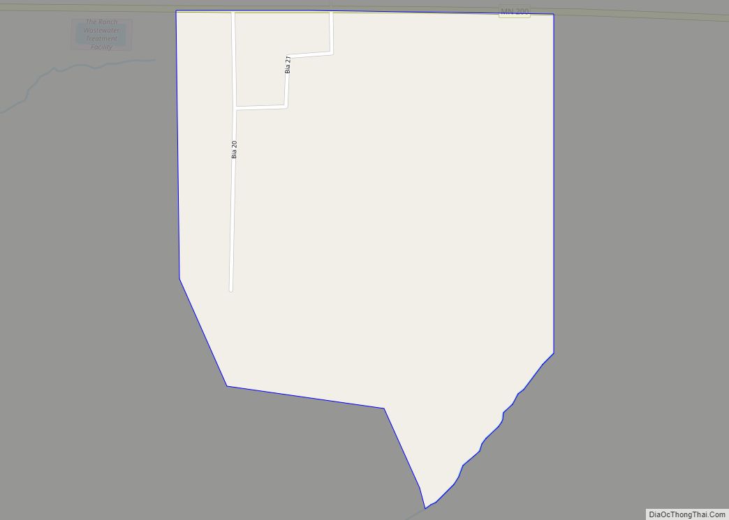 Map of The Ranch CDP