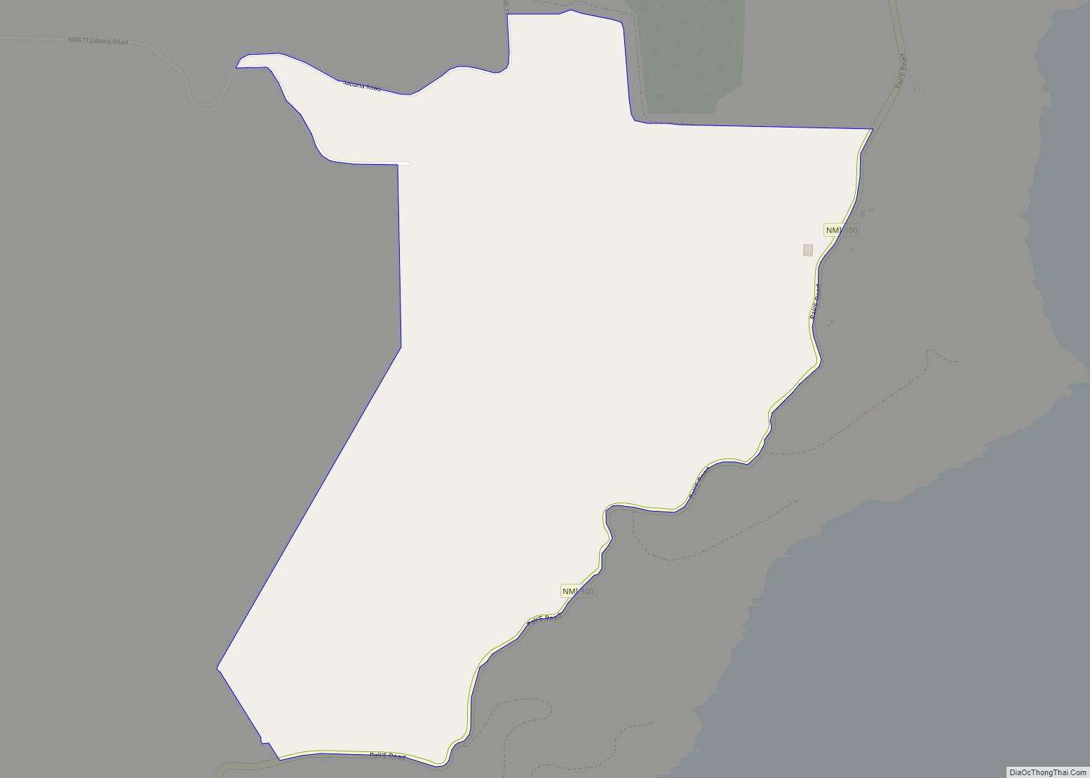 Map of Afatung village