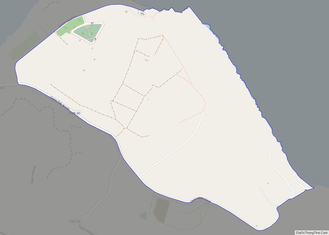 Map of Banaderu village