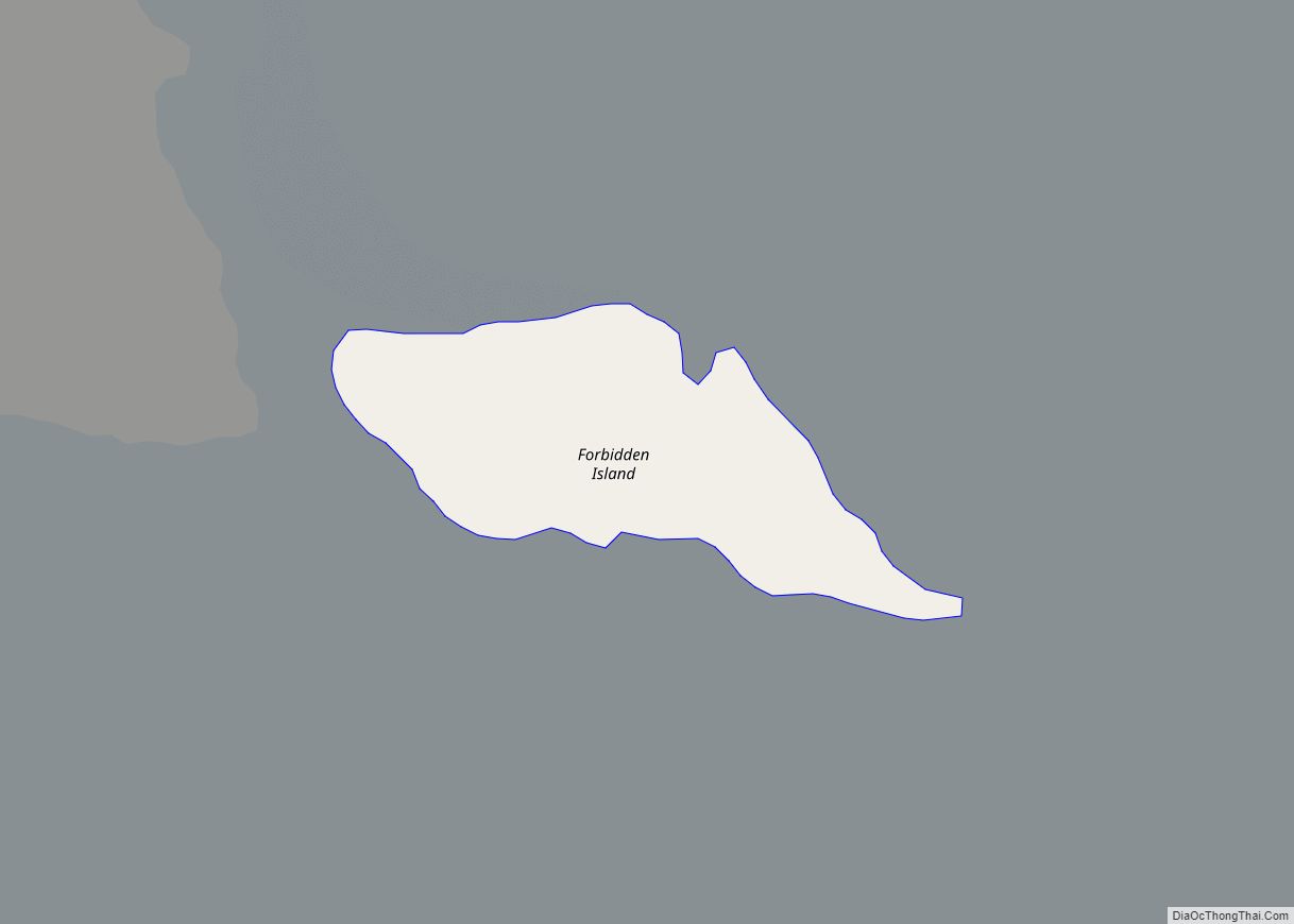 Map of Forbidden Island village