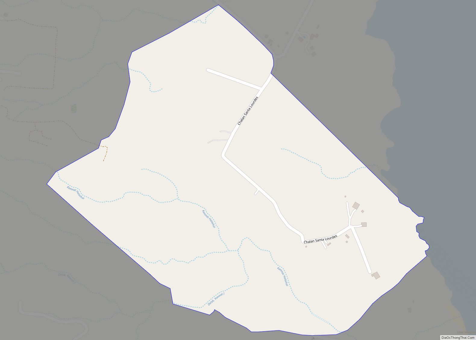 Map of Hilaihai village