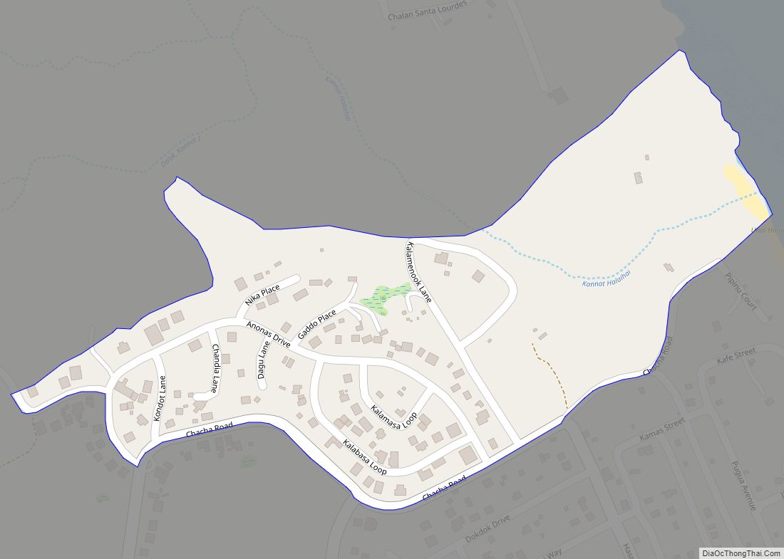 Map of Kagman I village