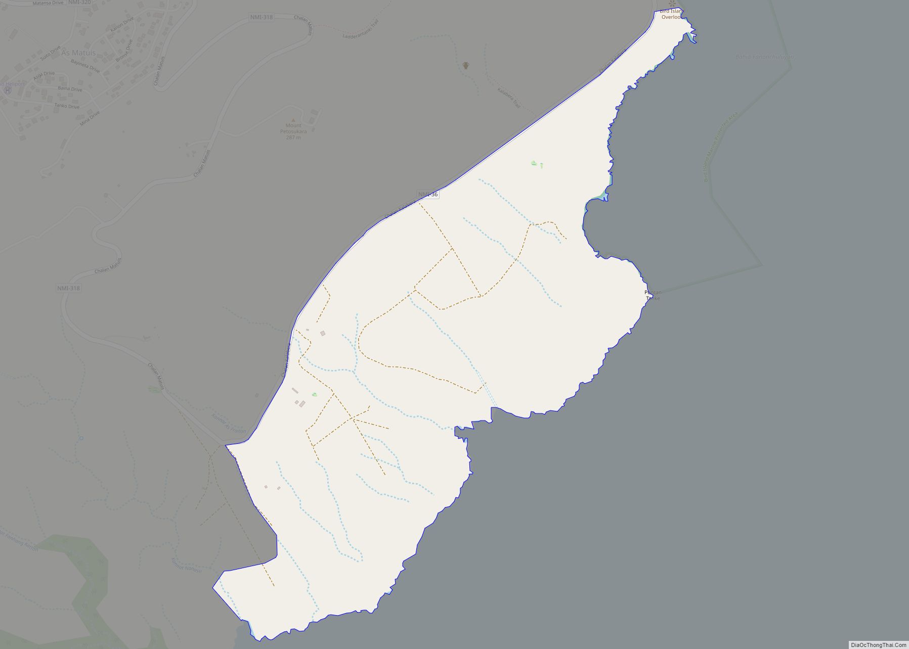 Map of Kalabera village