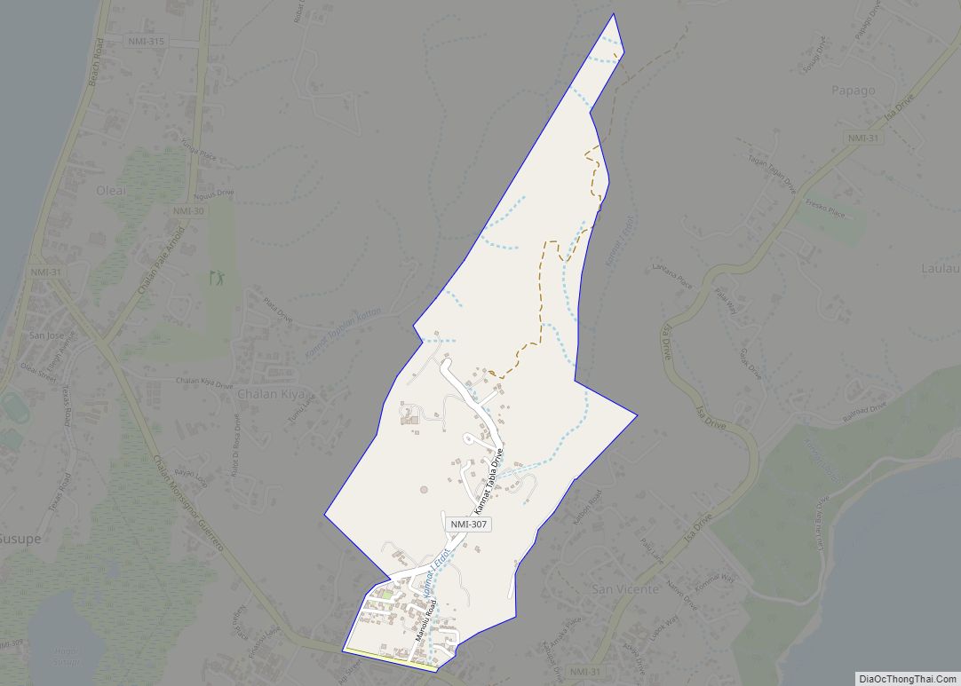 Map of Kannat Tabla village