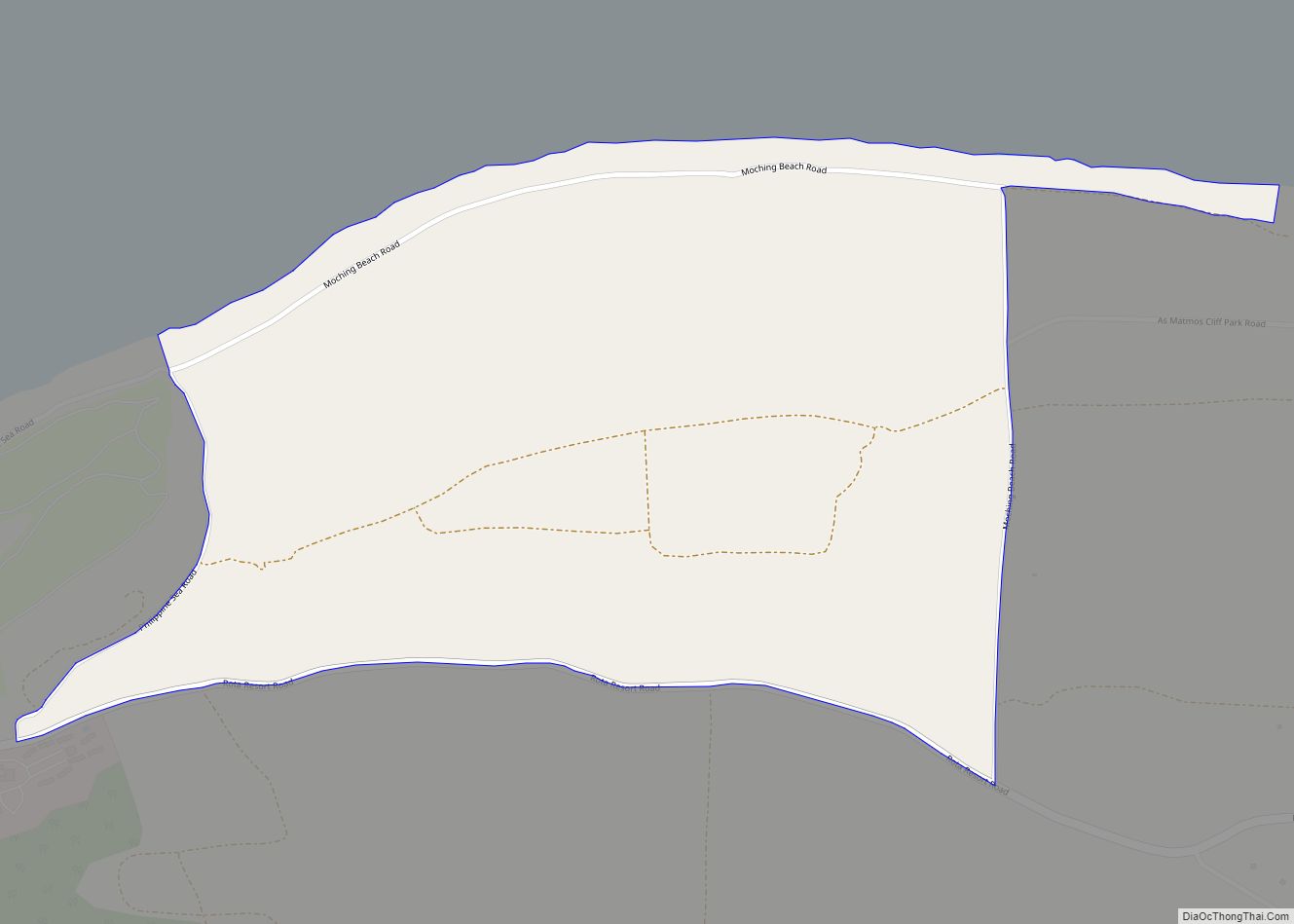 Map of Pekngasu village