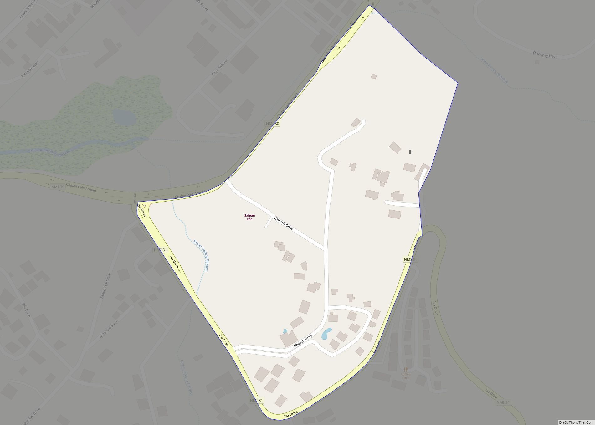 Map of Sadog Tasi village