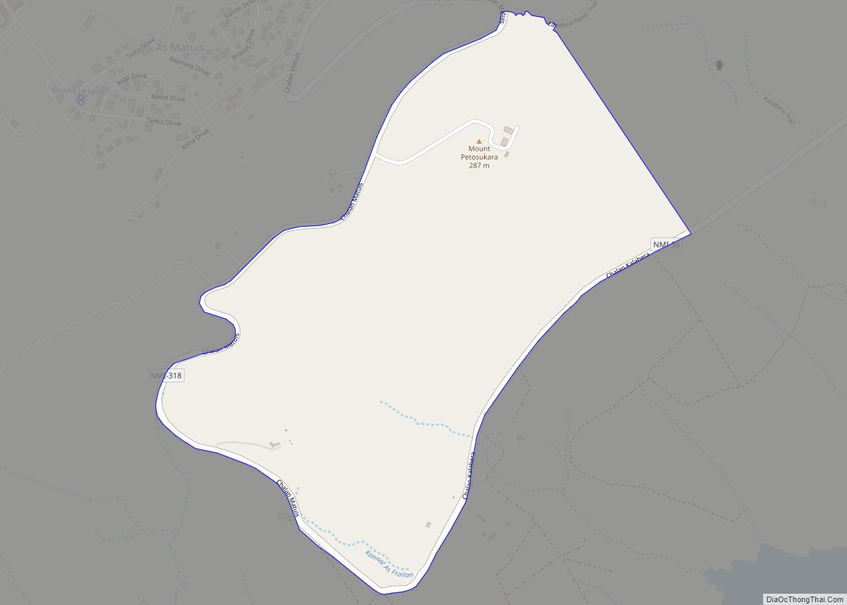 Map of Tangke village