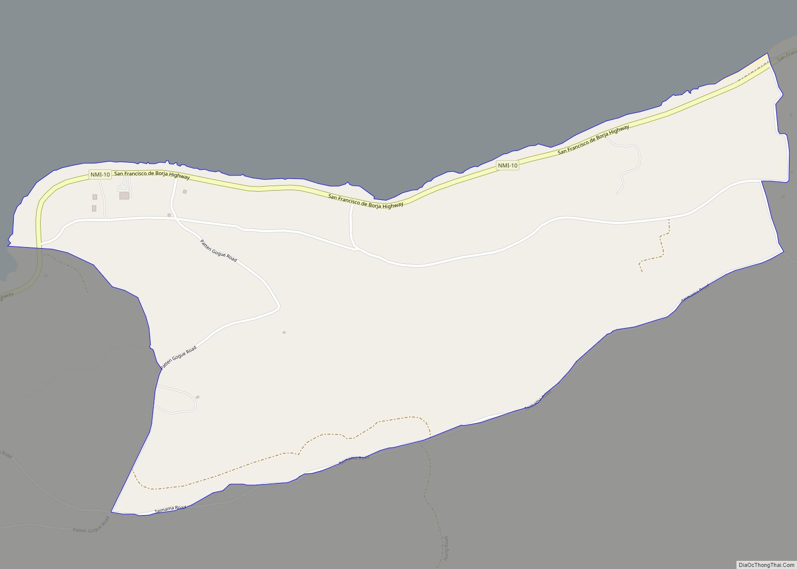 Map of Tatachok village