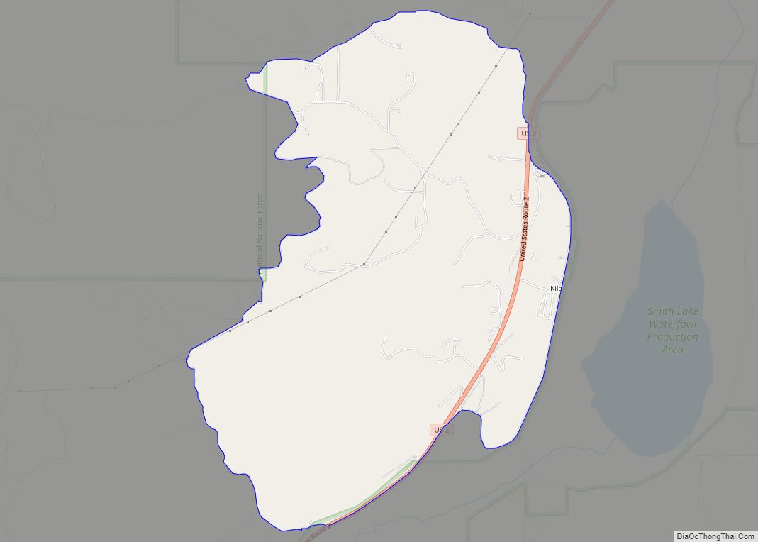 Map of Kila CDP