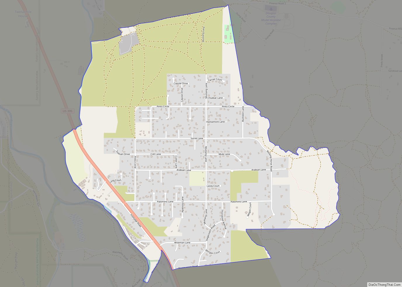 Map of Ruhenstroth CDP