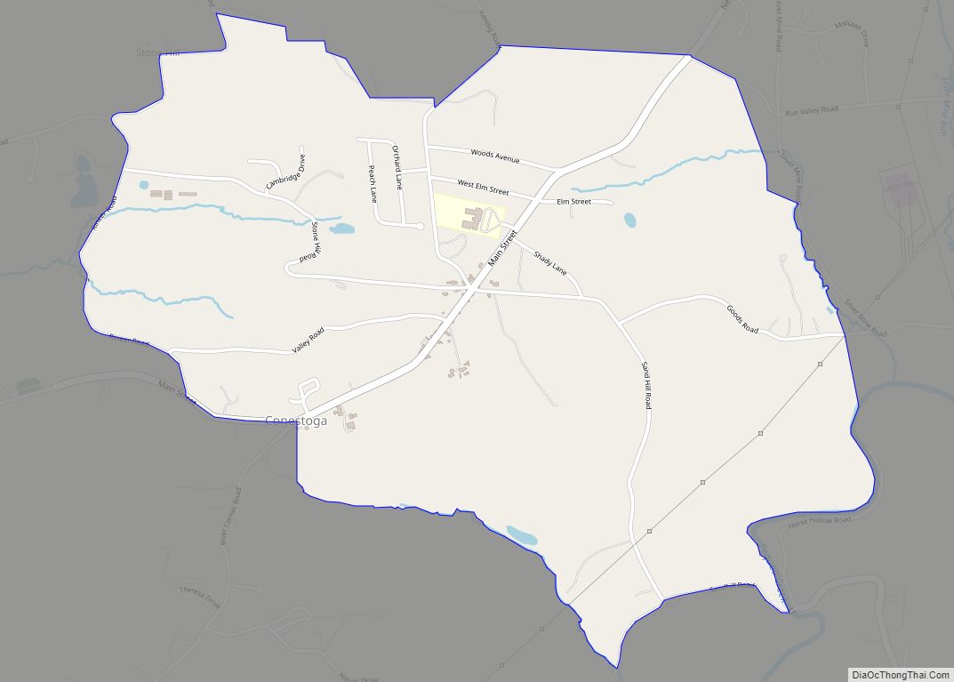 Map of Conestoga CDP