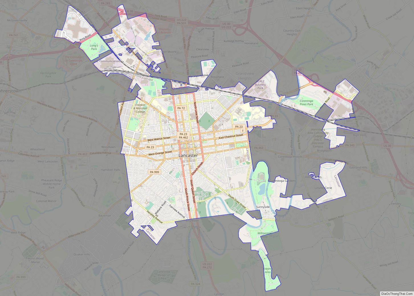 map of lancaster city pennsylvania        
        <figure class=