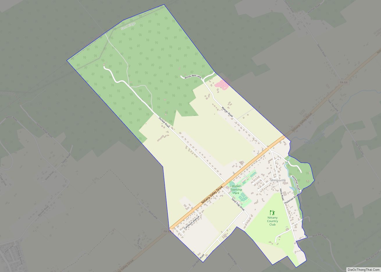 Map of Mingoville CDP