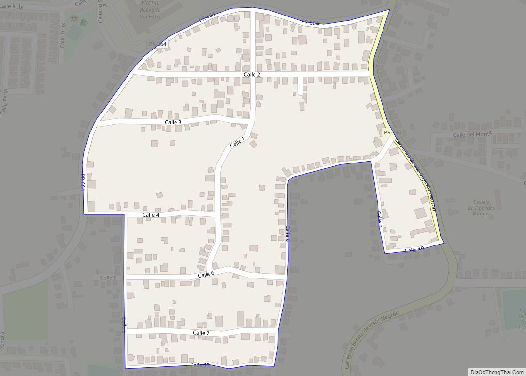 Map of Búfalo comunidad