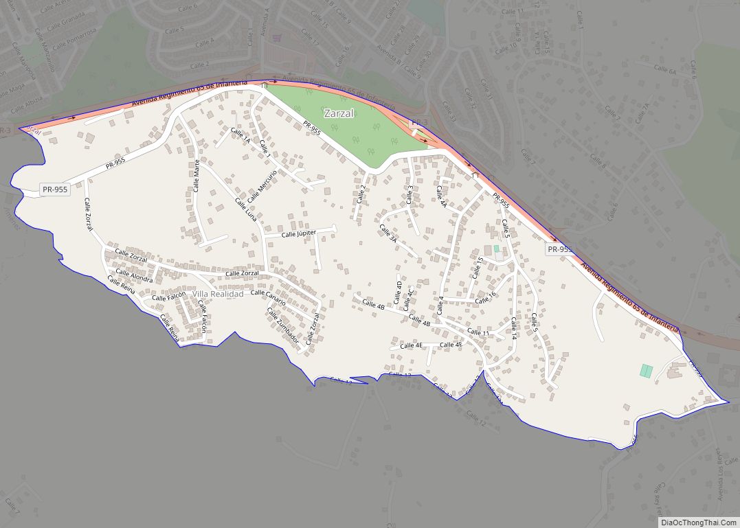 Map of Hato Candal comunidad