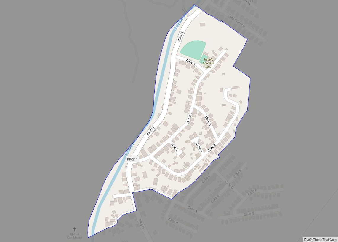 Map of Parcelas Mandry comunidad