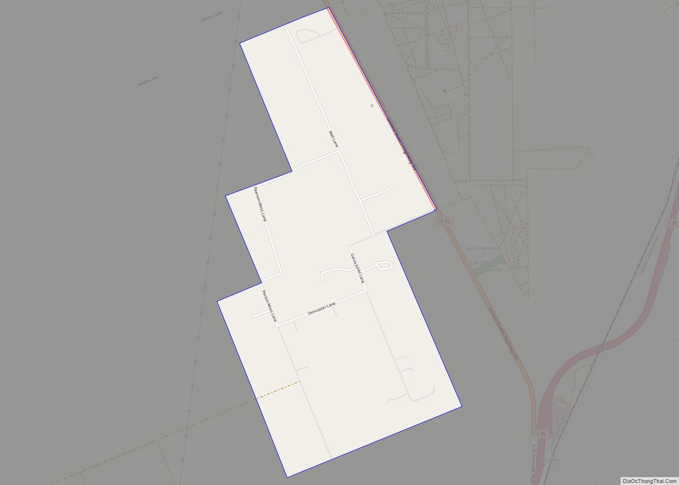 Map of Botines CDP