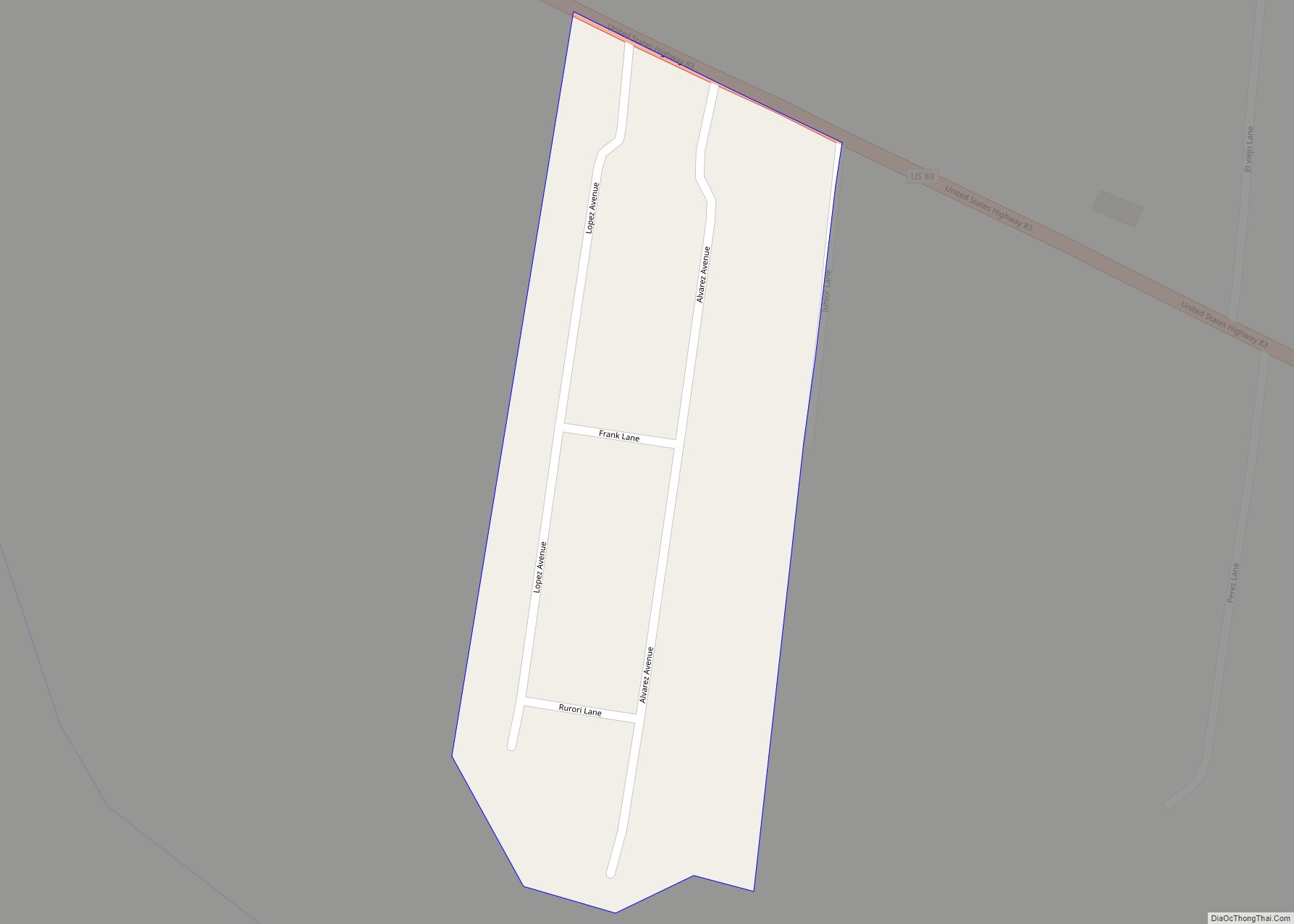 Map of El Quiote CDP