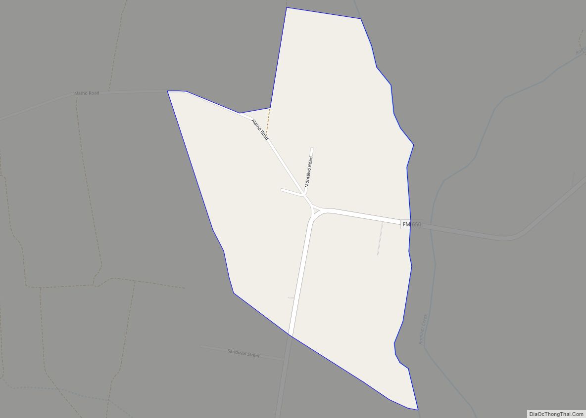 Map of Fronton CDP