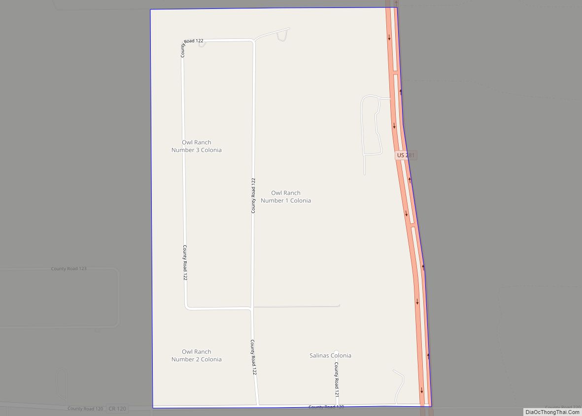 Map of Owl Ranch CDP