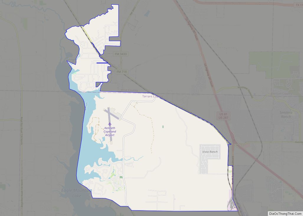 Map of Pecan Acres CDP