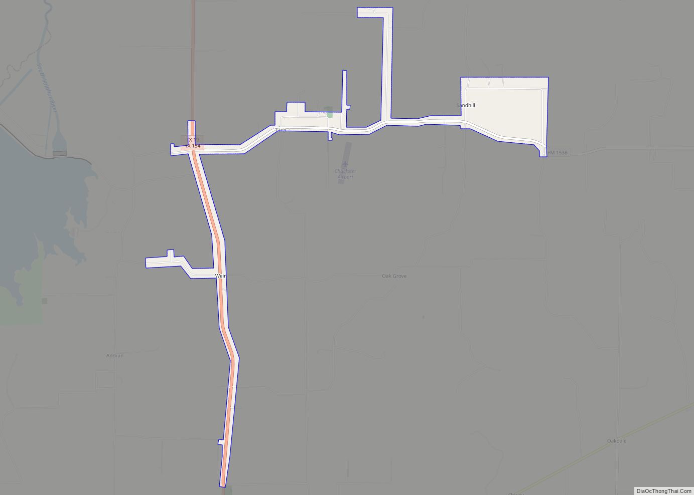 Map of Tira town