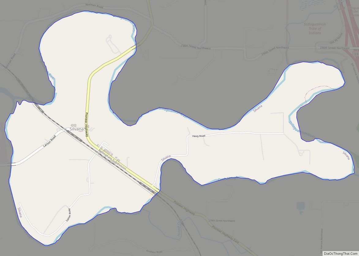 Map of Silvana CDP