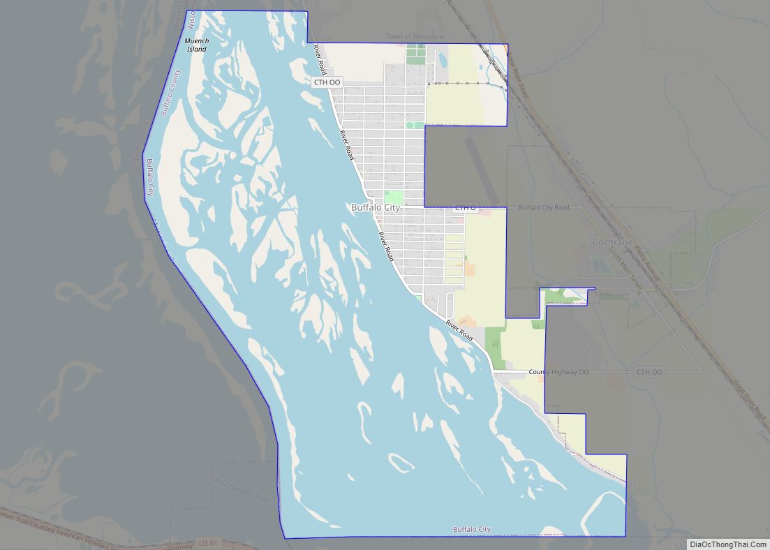 Map of Buffalo City