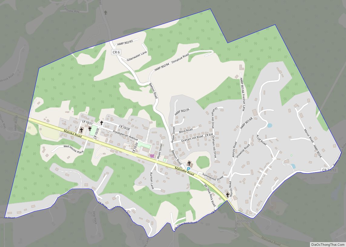 Map of Lashmeet CDP