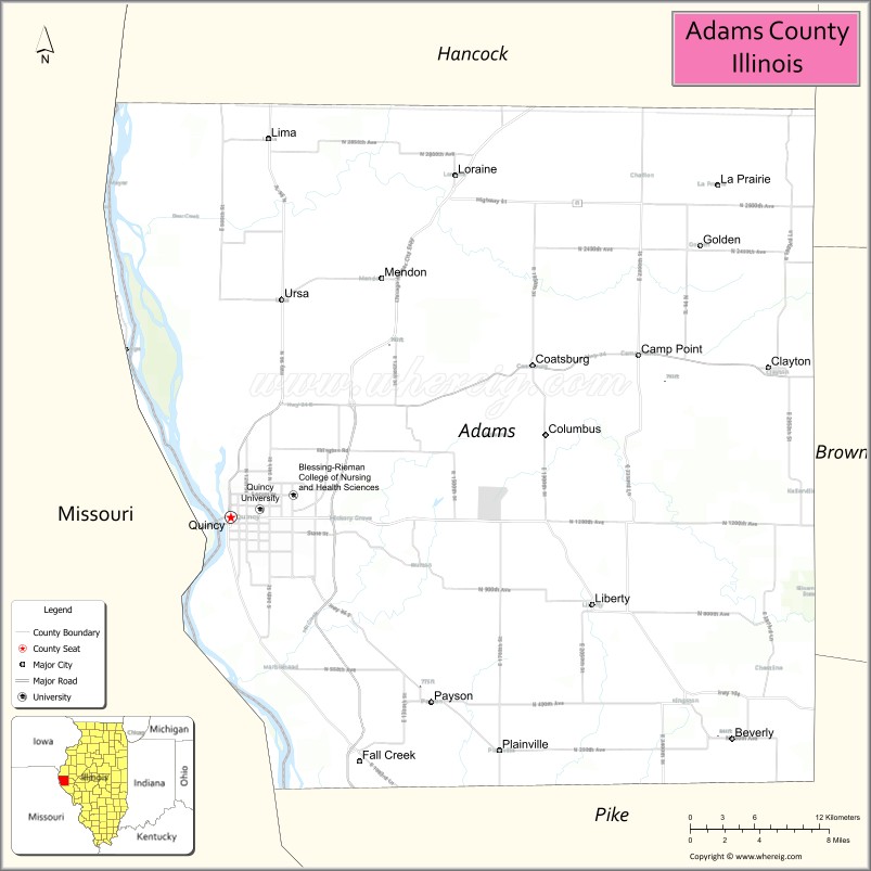 Adams CountyMap