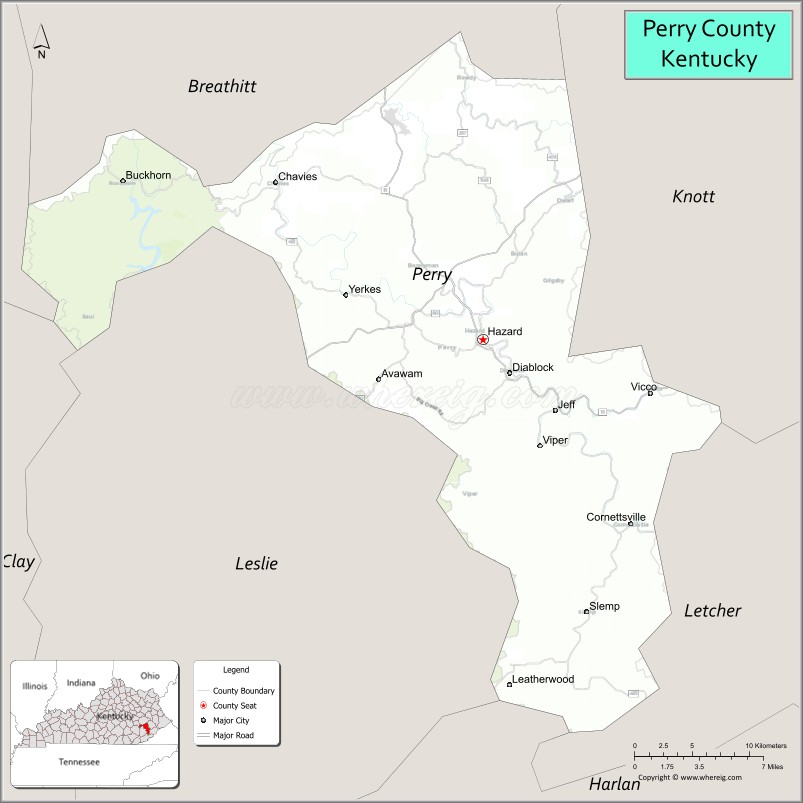 Perry CountyMap