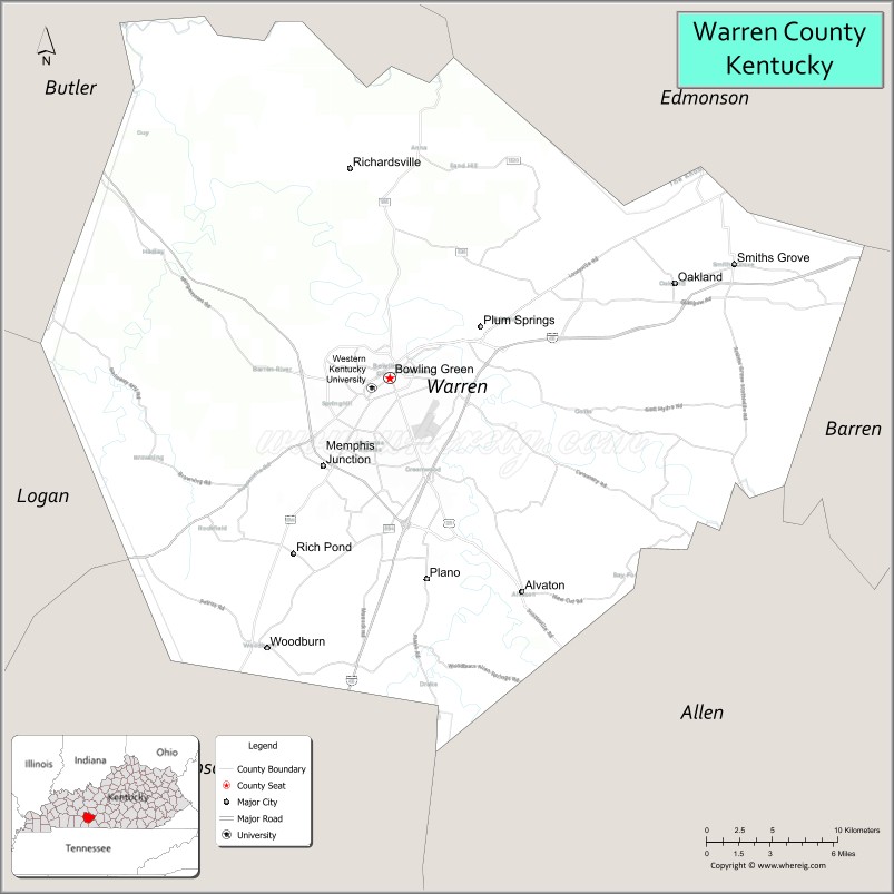 Warren CountyMap