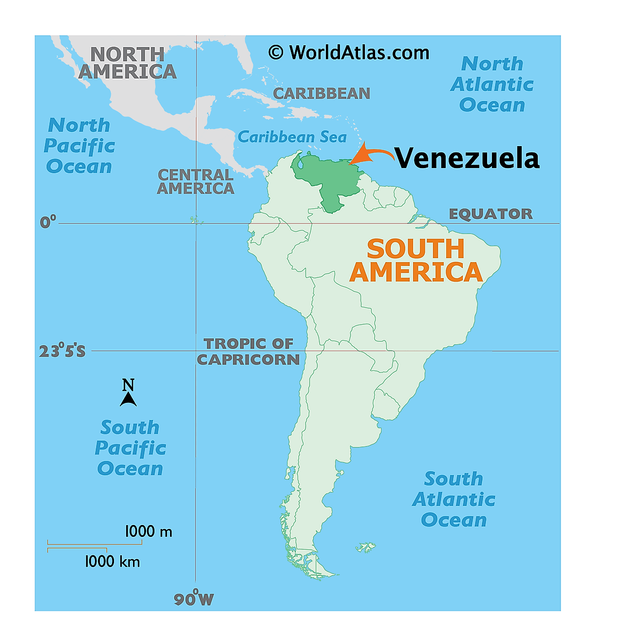 Venezuela ở đâu?
