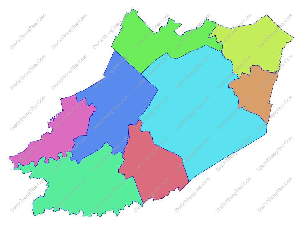 Bản đồ vector tỉnh Hậu Giang