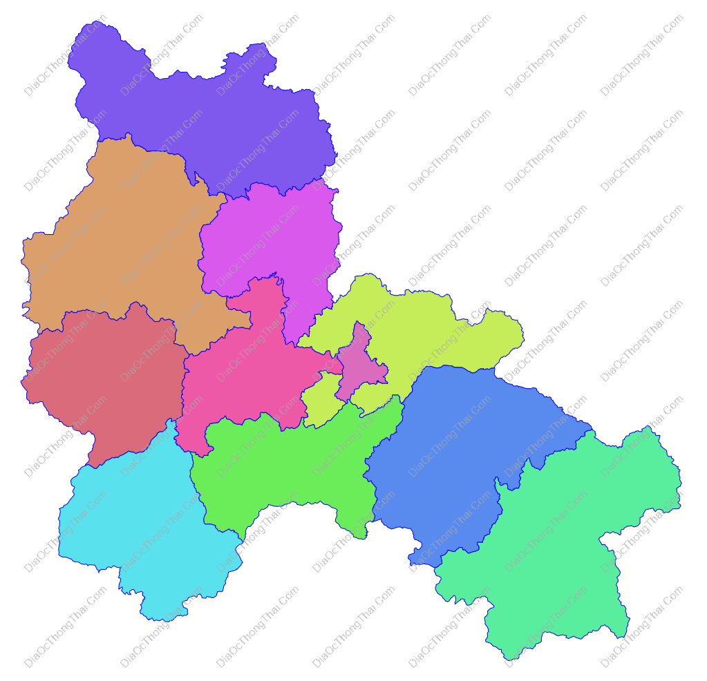 Bản đồ vector tỉnh Lạng Sơn