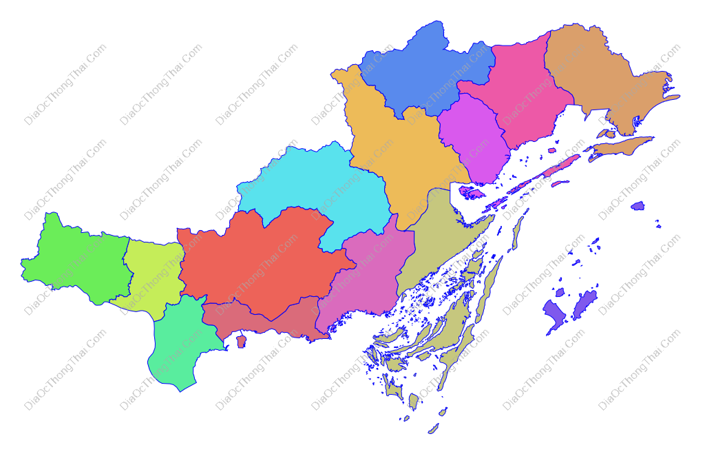 Bản đồ vector tỉnh Quảng Ninh