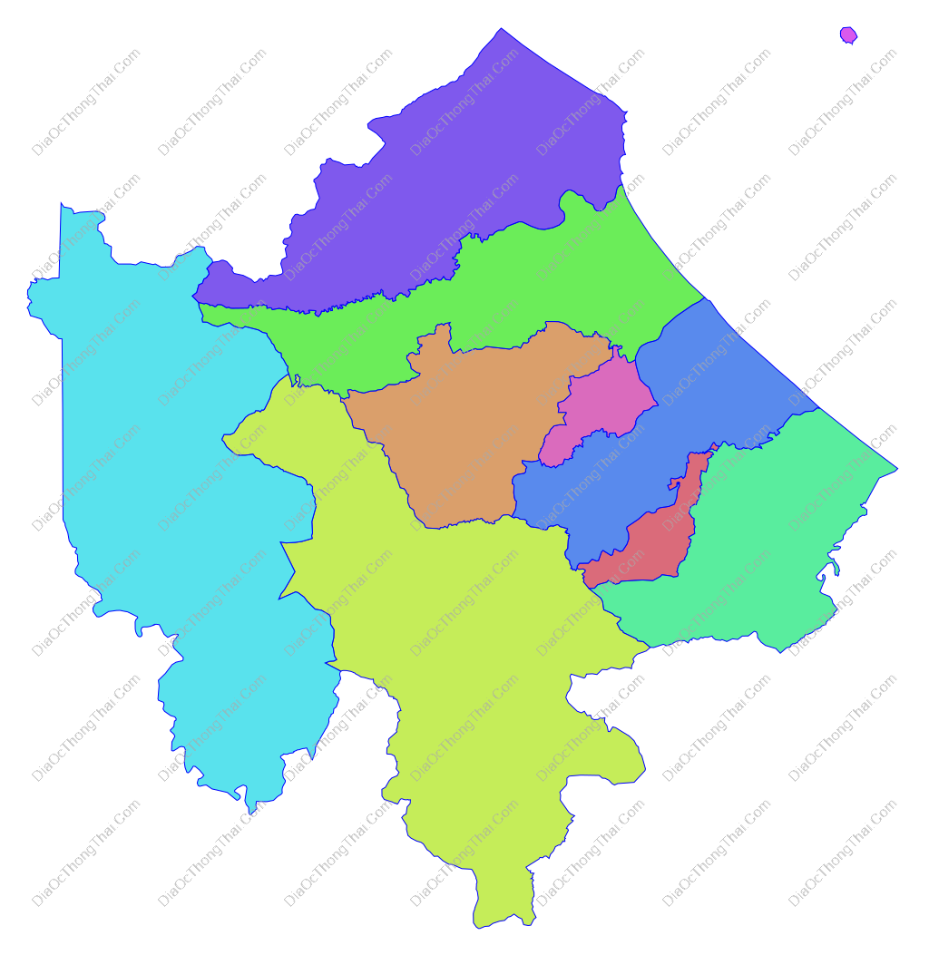 Bản đồ vector tỉnh Quảng Trị