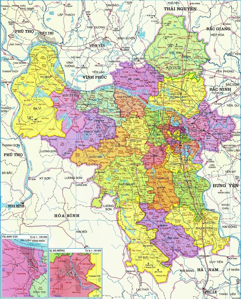 Bản đồ hành chính các quận Hà Nội 2024: Với bản đồ hành chính các quận Hà Nội năm 2024, bạn sẽ dễ dàng tìm ra được chính xác địa điểm mình cần tìm. Bạn có thể học hỏi về lịch sử văn hóa ở địa phương hoặc khám phá các khuyến mãi đang diễn ra tại khu vực thị trấn.