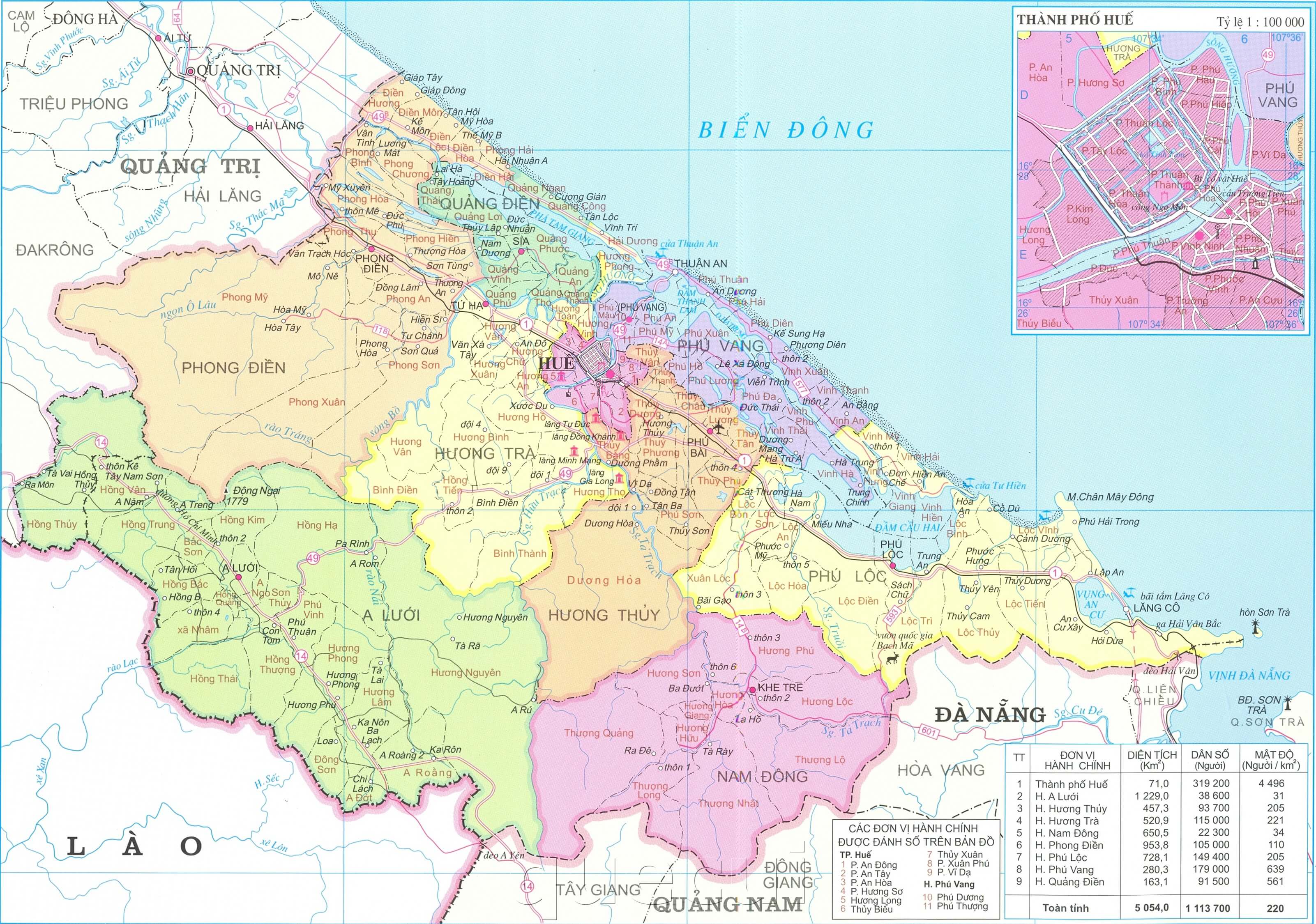 Bản đồ Thừa Thiên Huế 2024 đã được cập nhật với những thông tin mới nhất về địa lý, công trình và khu vực du lịch. Đây sẽ là công cụ hữu ích để mọi người khám phá và tìm hiểu về vùng đất cố đô Huế.