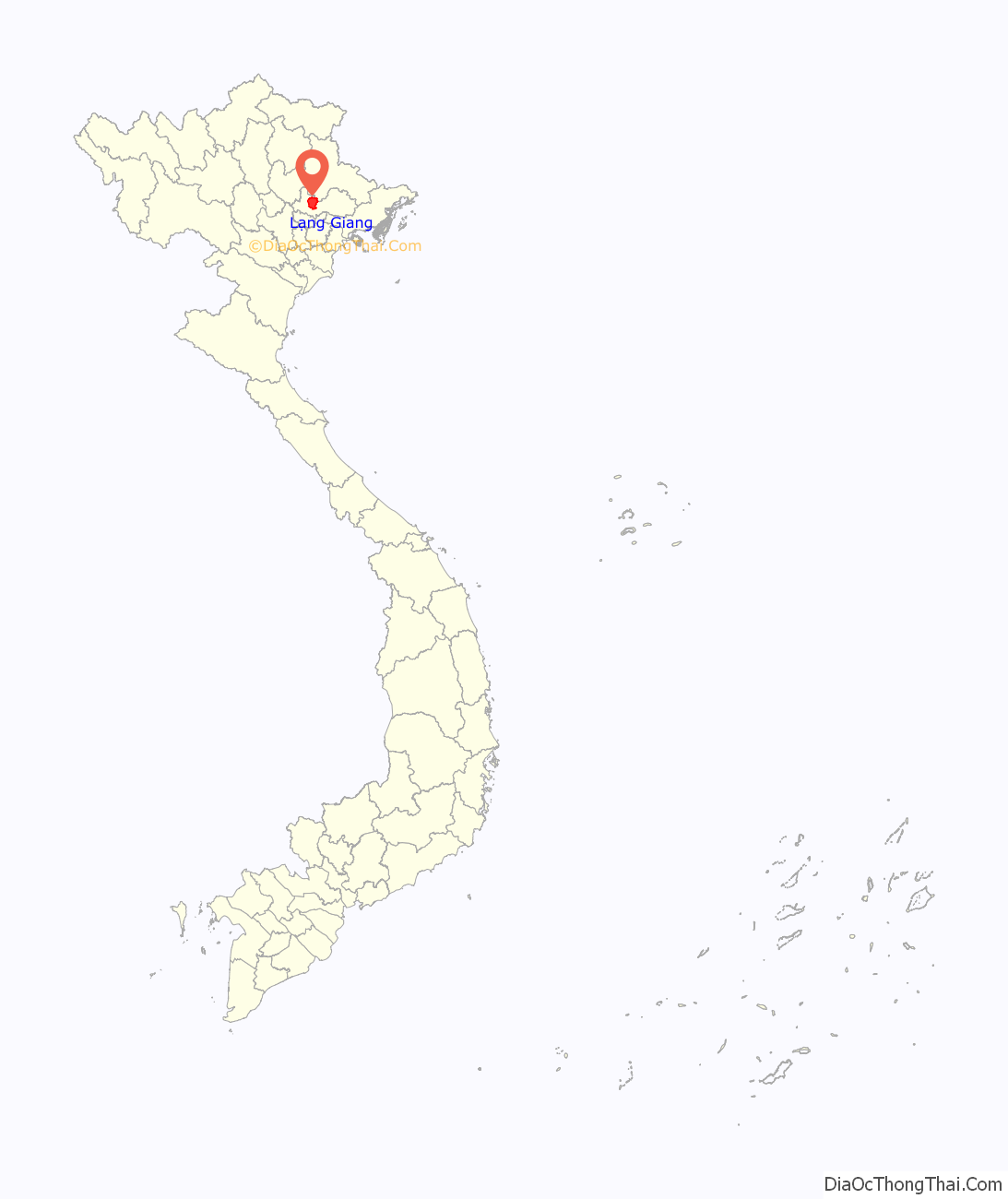 Huyện Lạng Giang ở đâu? Vị trí của huyện Lạng Giang