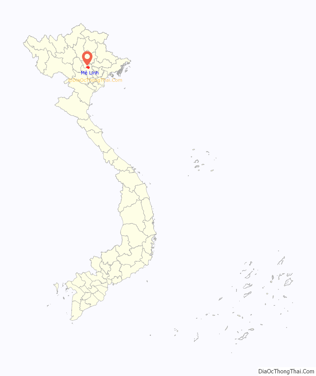 Huyện Mê Linh ở đâu? Vị trí của huyện Mê Linh