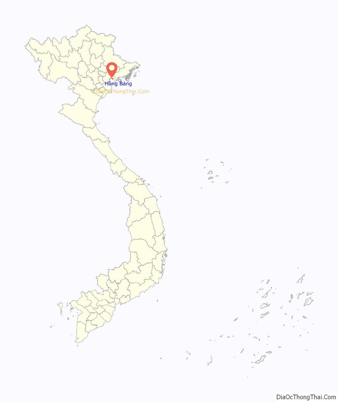 Quận Hồng Bàng ở đâu? Vị trí của quận Hồng Bàng