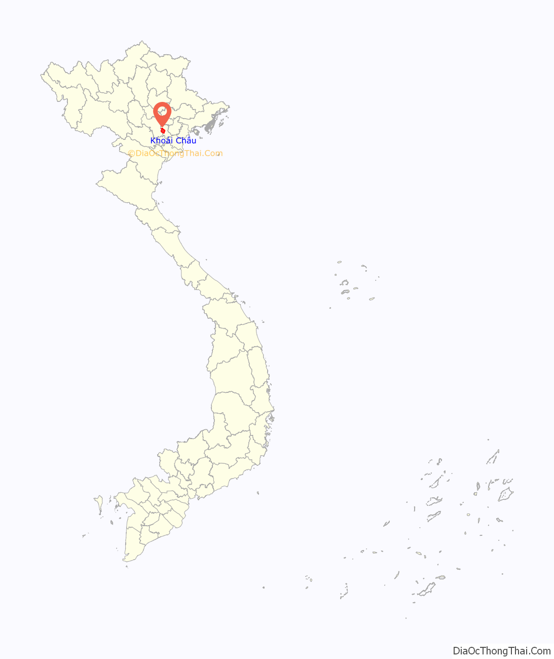 Huyện Khoái Châu ở đâu? Vị trí của huyện Khoái Châu