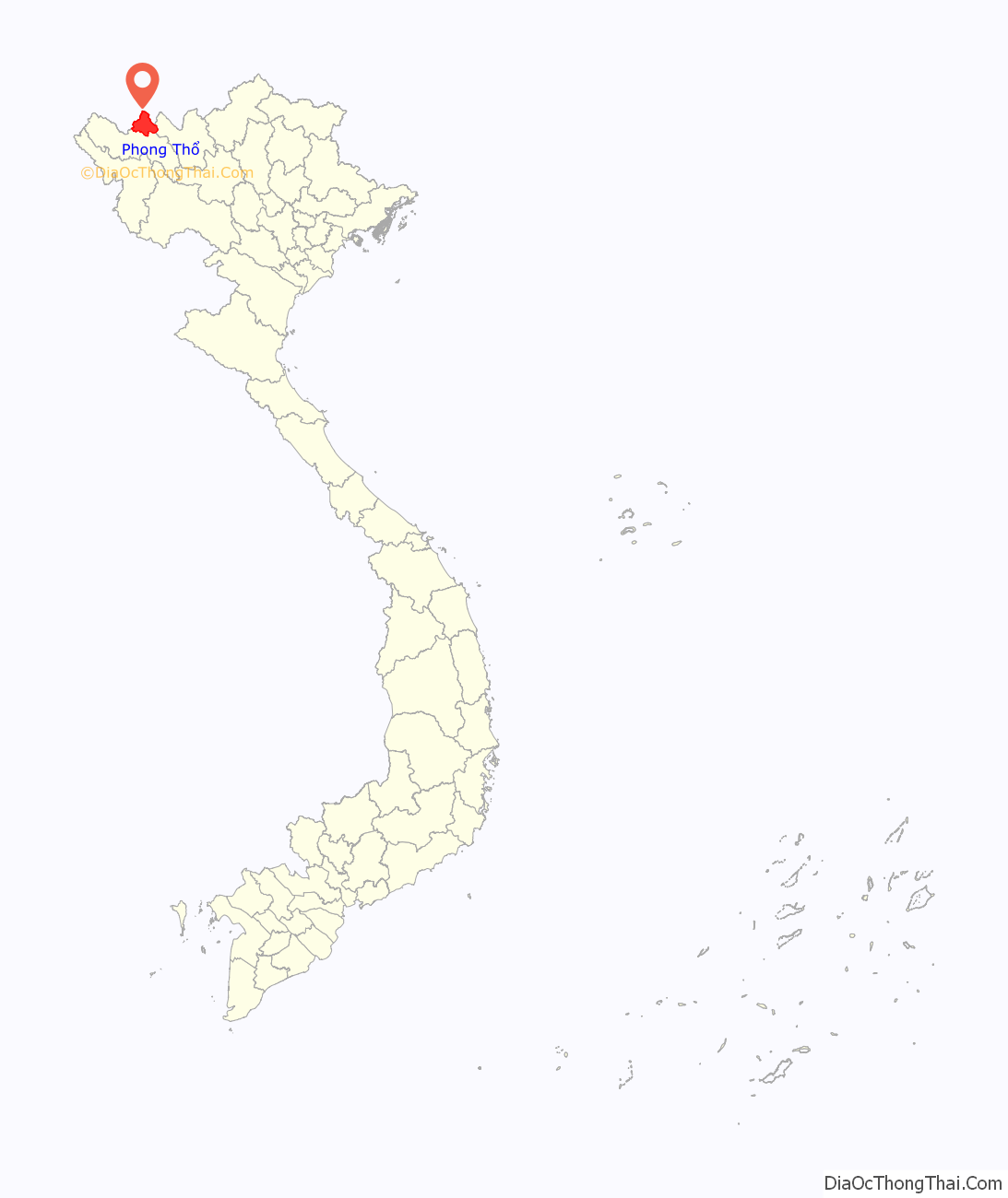 Huyện Phong Thổ ở đâu? Vị trí của huyện Phong Thổ