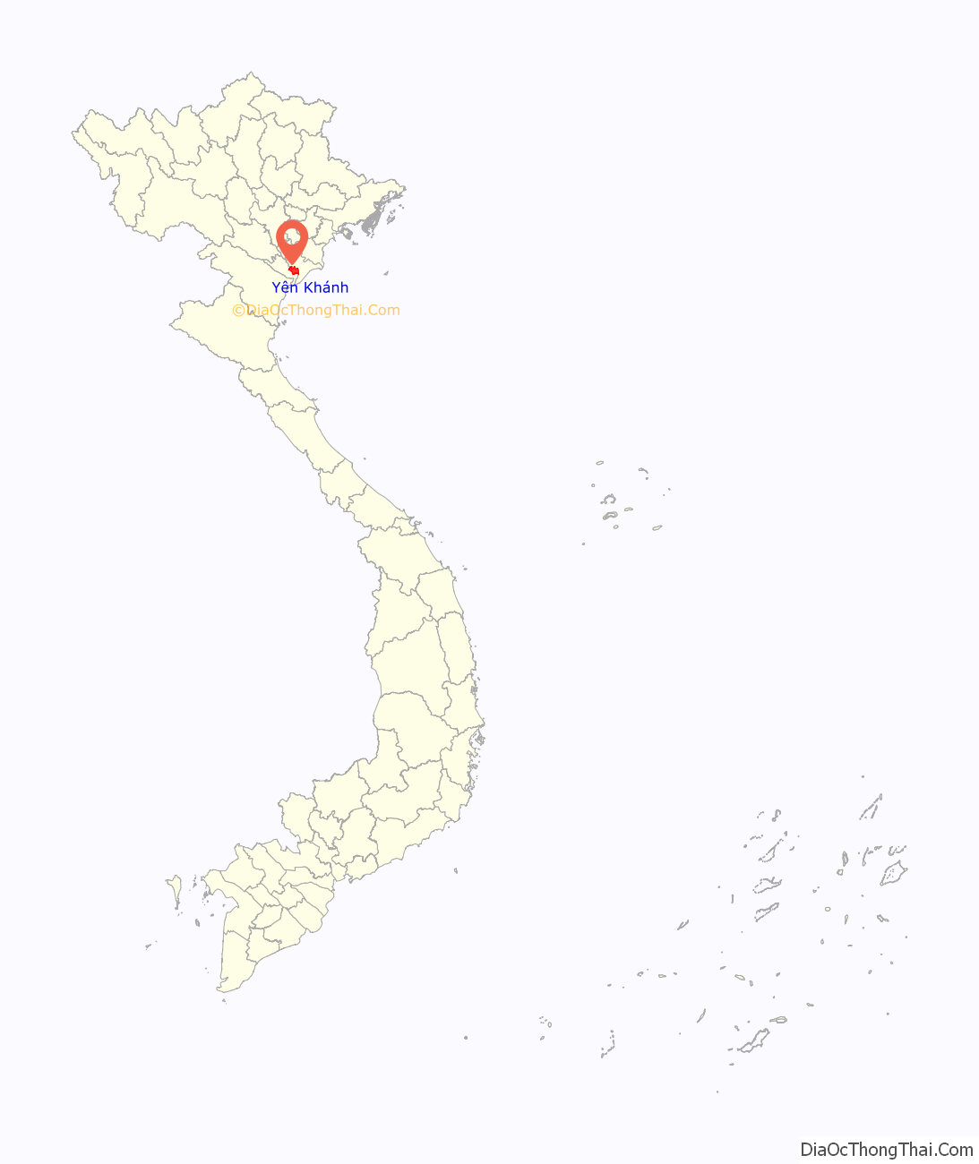 Huyện Yên Khánh ở đâu? Vị trí của huyện Yên Khánh